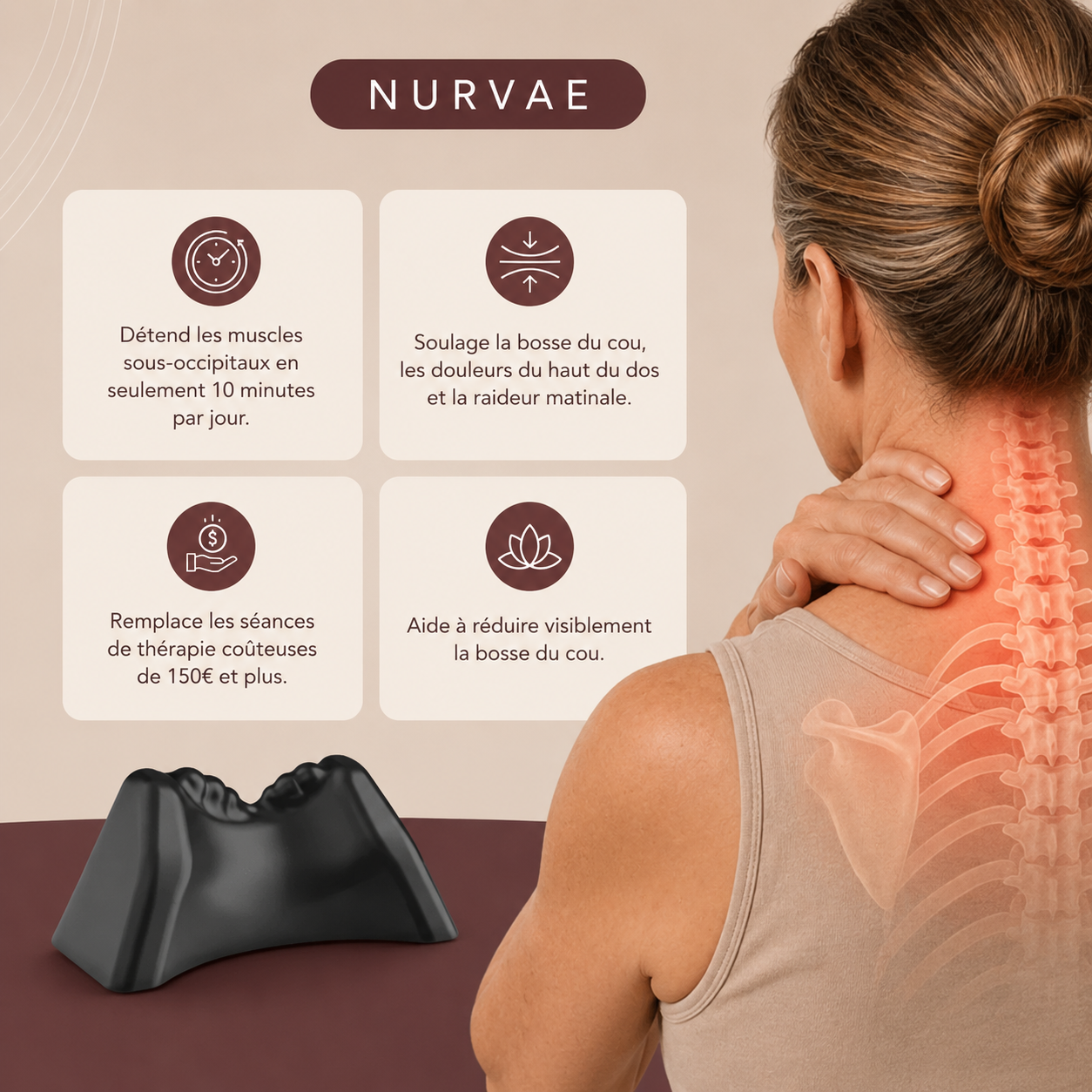 Nurvae — Correcteur de Bosse de Nuque